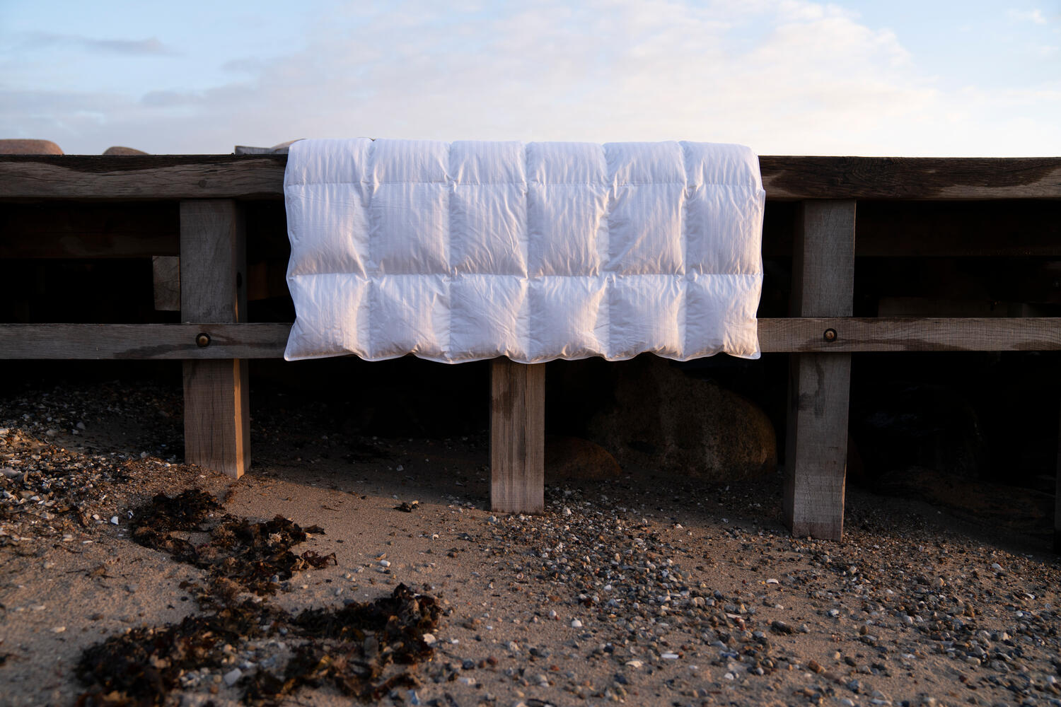 Pure Sleep Moskusdun helårsdyne - hvid